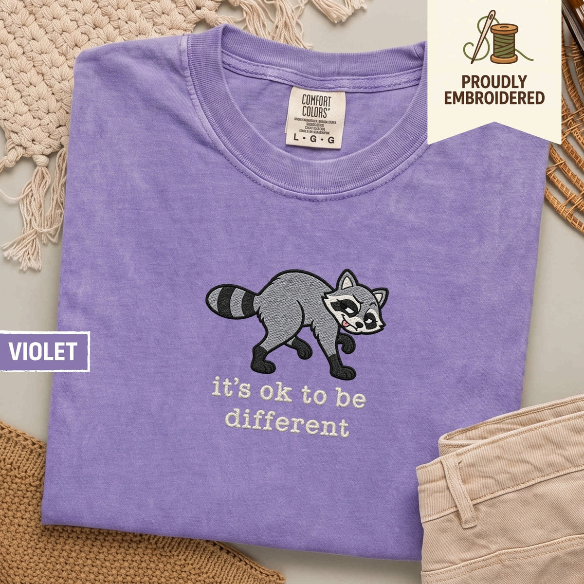 118 - it’s ok to be different t-shirt