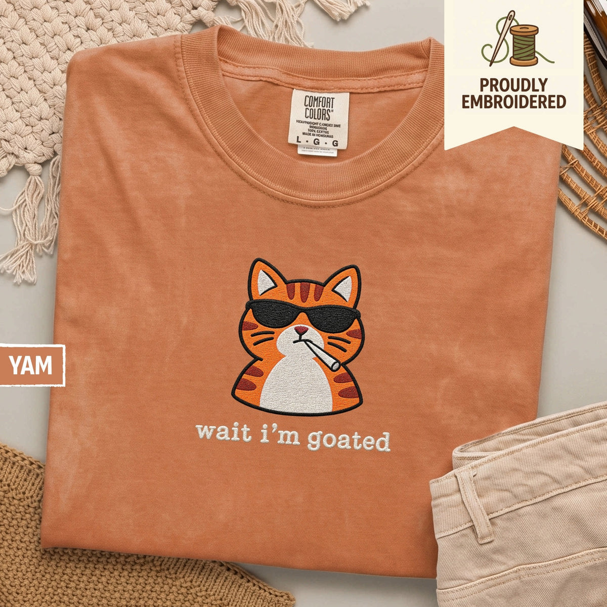101 - wait i’m goated t-shirt