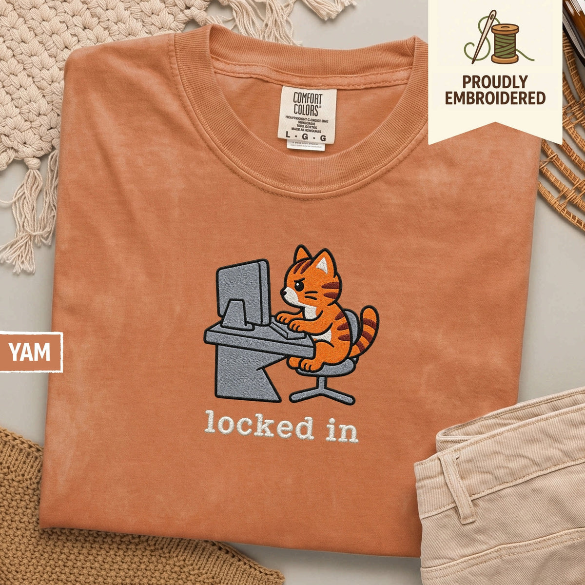 103 - locked in t-shirt