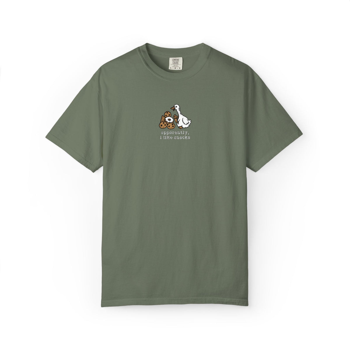99 - apparently, i like snacks t-shirt