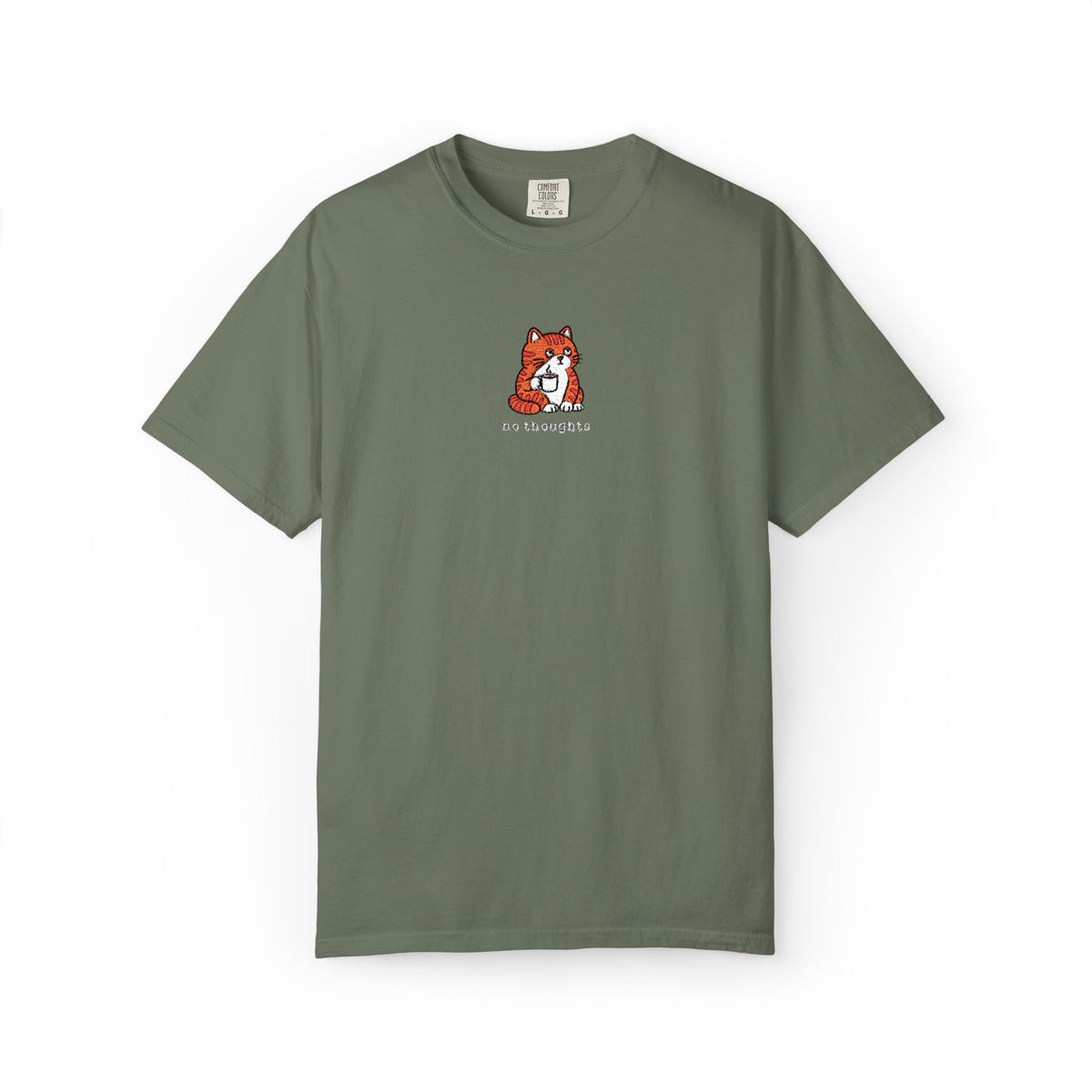 45 - no thoughts t-shirt