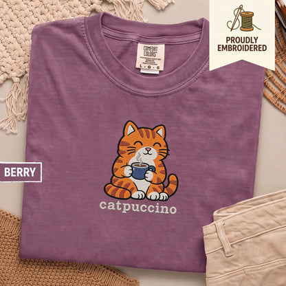 133 - catpuccino t-shirt