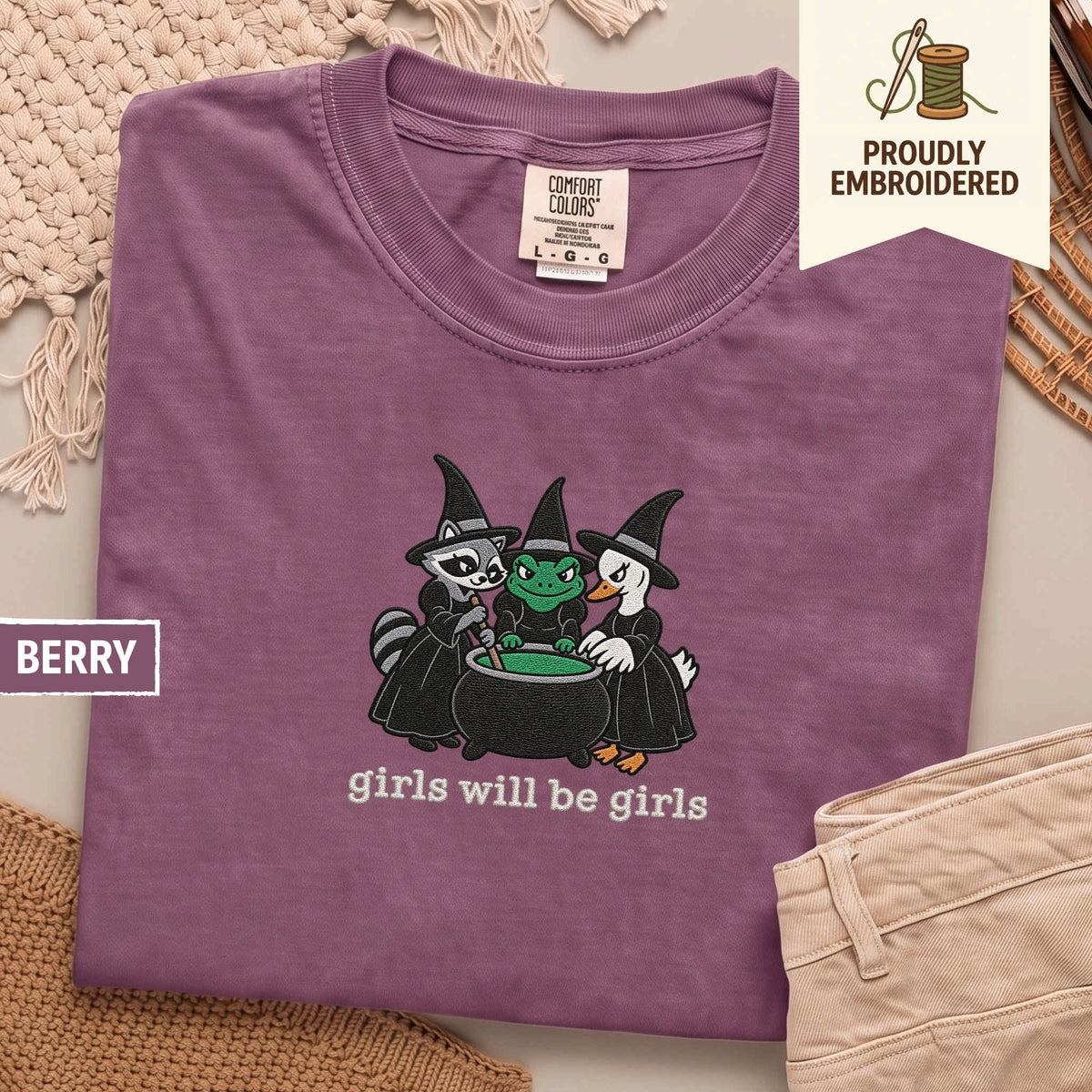 113 - girls will be girls t-shirt