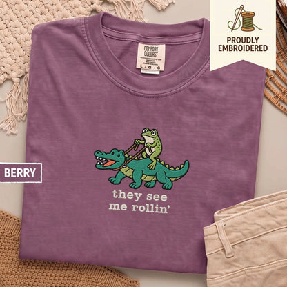 128 - they see me rollin’ t-shirt