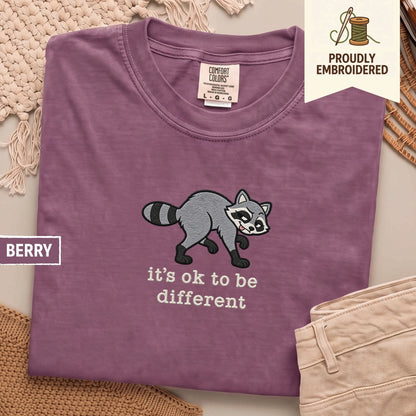118 - it’s ok to be different t-shirt