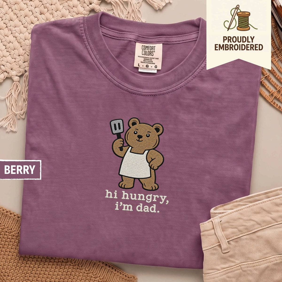 122 - hi hungry, i’m dad t-shirt