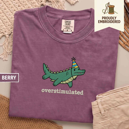 13 - overstimulated t-shirt