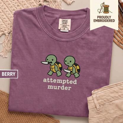 108 - attempted murder t-shirt