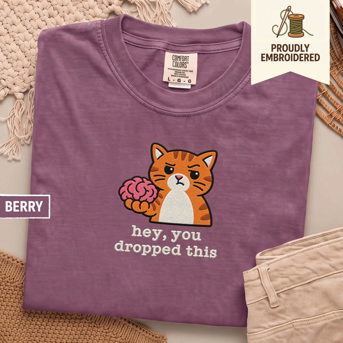 104 - hey, you dropped this t-shirt