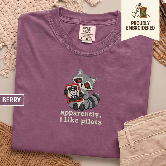 69 - apparently, i like pilots t-shirt