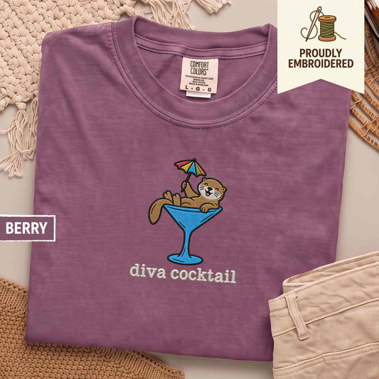 21 - diva cocktail t-shirt