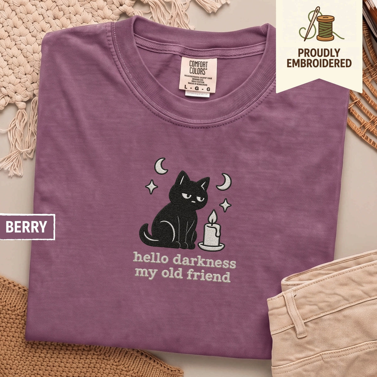 111 - hello darkness my old friend t-shirt