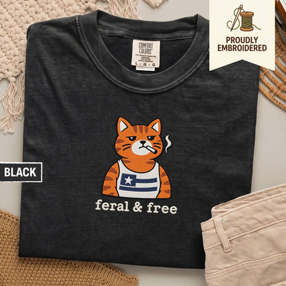 123 - feral & free t-shirt