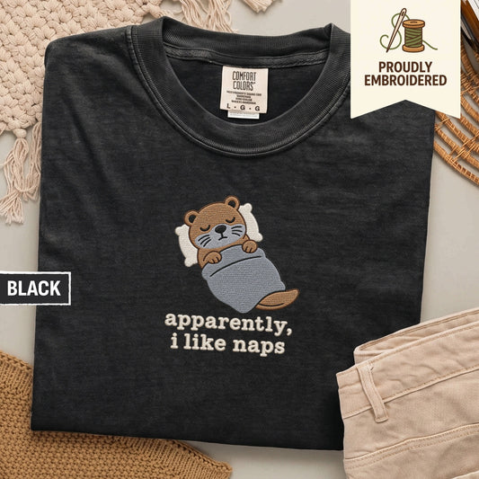 98 - apparently, i like naps t-shirt
