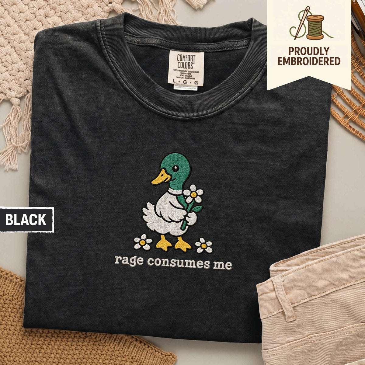 110 - rage consumes me t-shirt