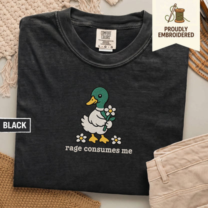 110 - rage consumes me t-shirt