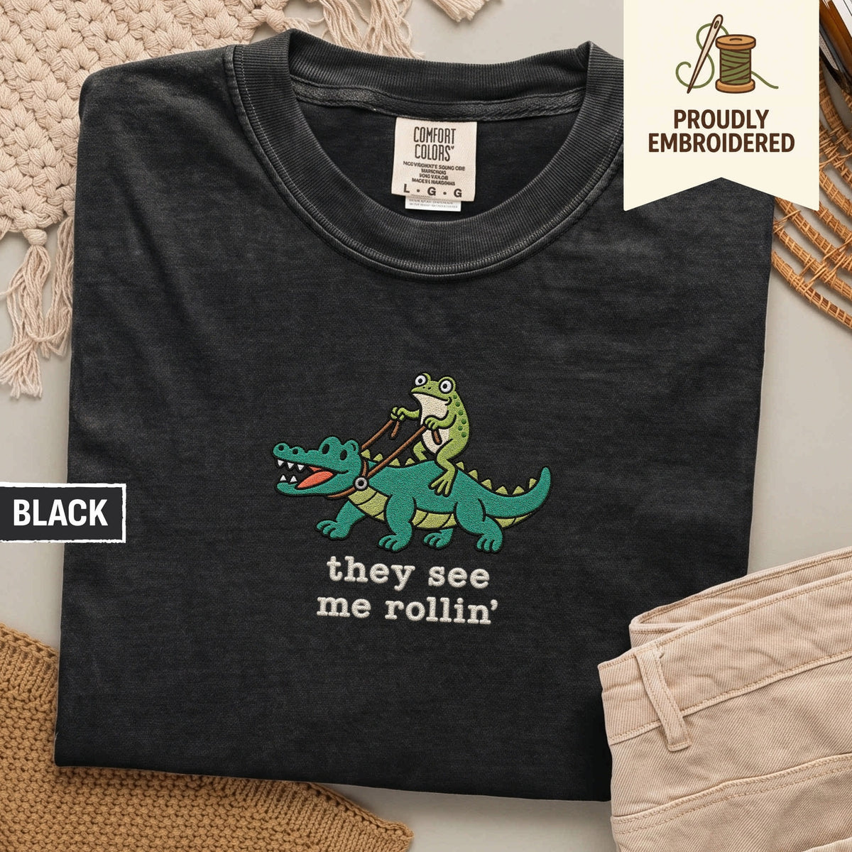 128 - they see me rollin’ t-shirt