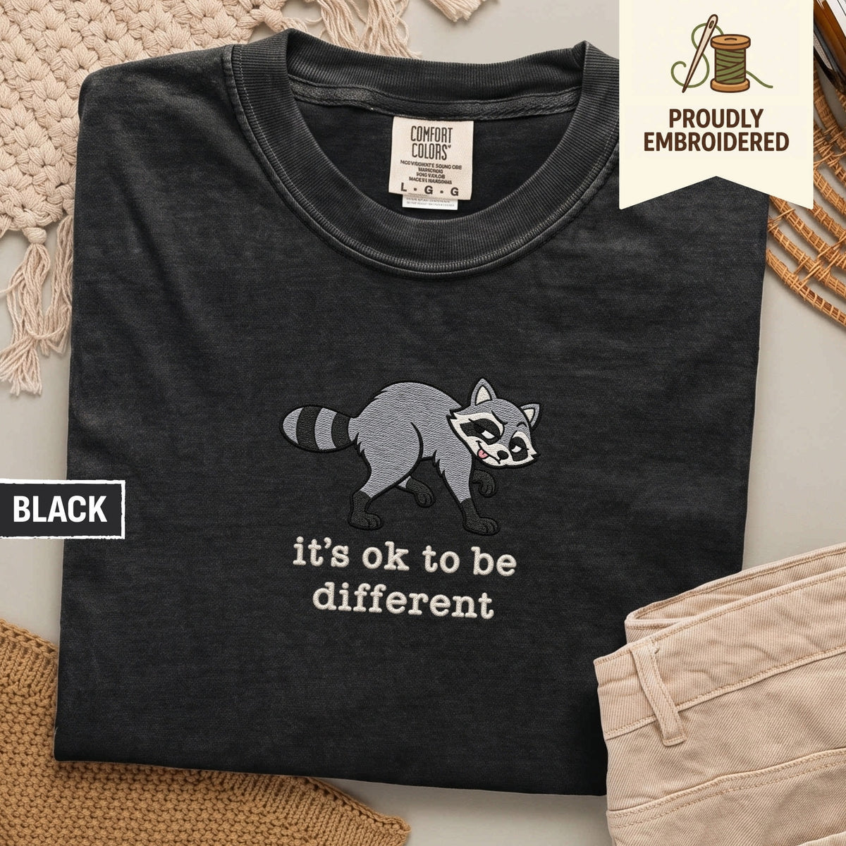 118 - it’s ok to be different t-shirt