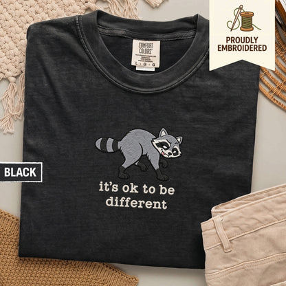 118 - it’s ok to be different t-shirt