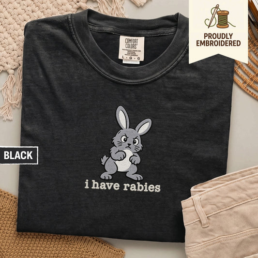 124 - i have rabies t-shirt