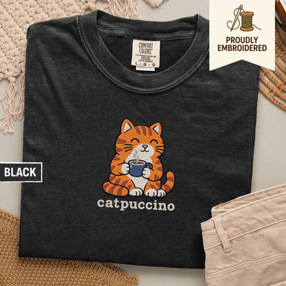 133 - catpuccino t-shirt