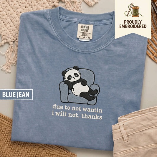 115 - due to not wantin i will not. thanks t-shirt