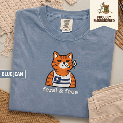 123 - feral & free t-shirt