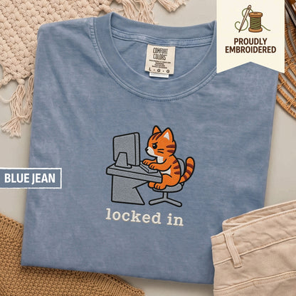 103 - locked in t-shirt