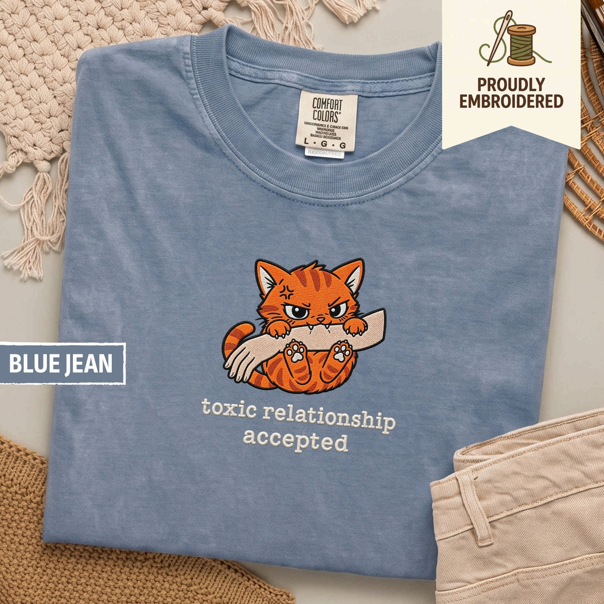 130 - toxic relationship accepted t-shirt