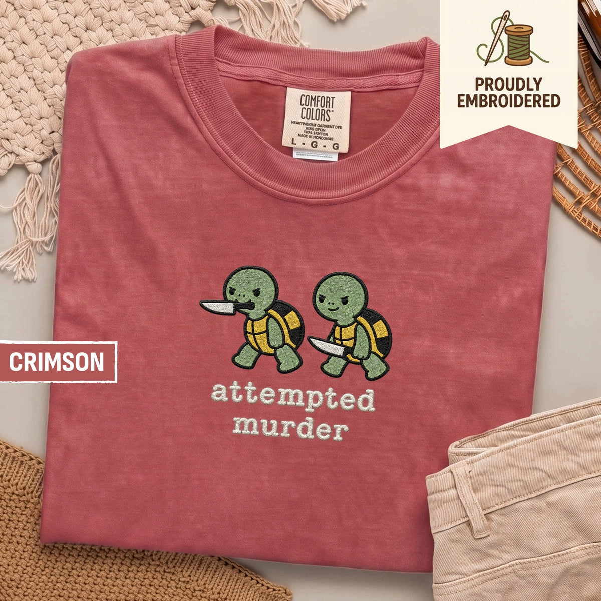 108 - attempted murder t-shirt
