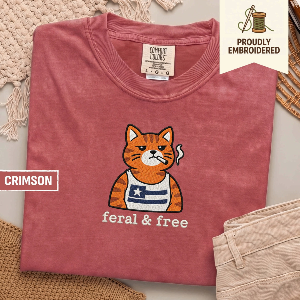 123 - feral & free t-shirt