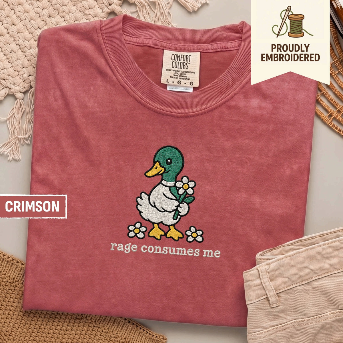 110 - rage consumes me t-shirt