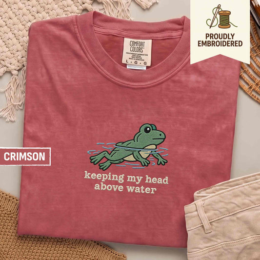 09 - keeping my head above water t-shirt