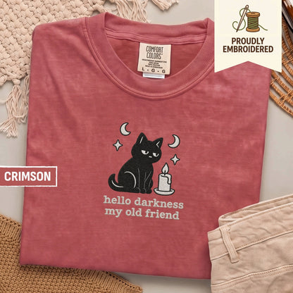 111 - hello darkness my old friend t-shirt