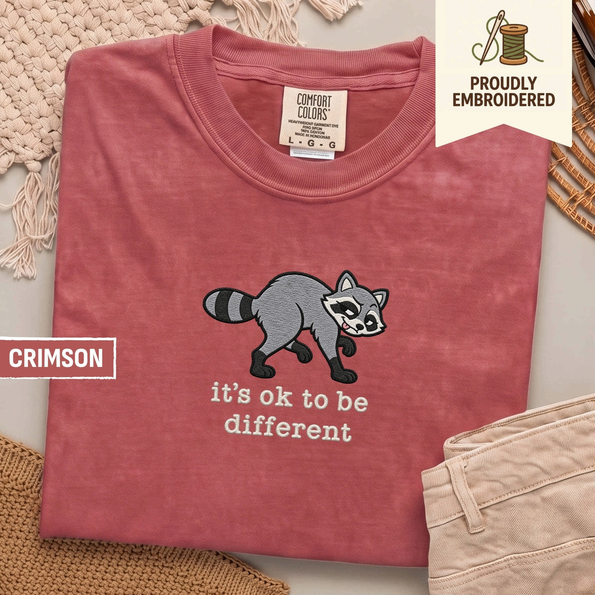 118 - it’s ok to be different t-shirt