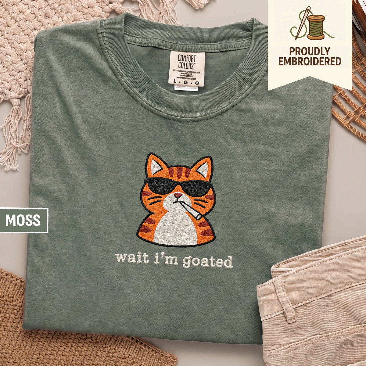 101 - wait i’m goated t-shirt