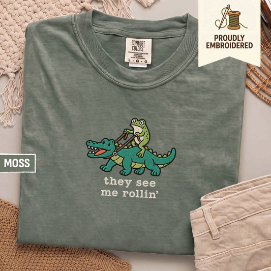 128 - they see me rollin’ t-shirt