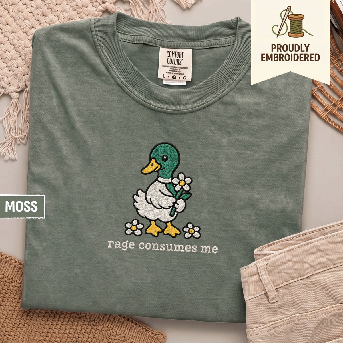 110 - rage consumes me t-shirt