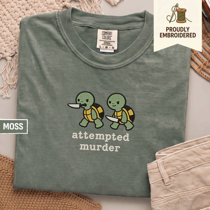 108 - attempted murder t-shirt