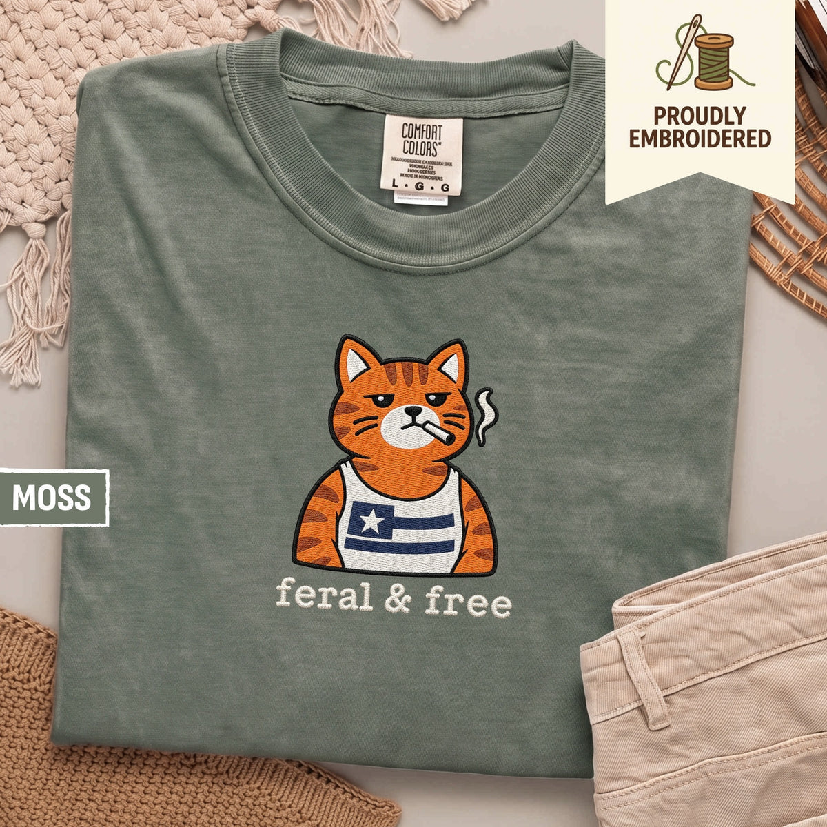 123 - feral & free t-shirt