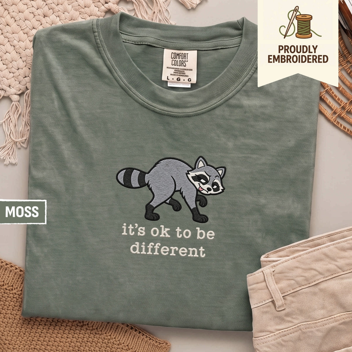 118 - it’s ok to be different t-shirt