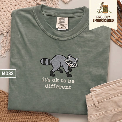 118 - it’s ok to be different t-shirt