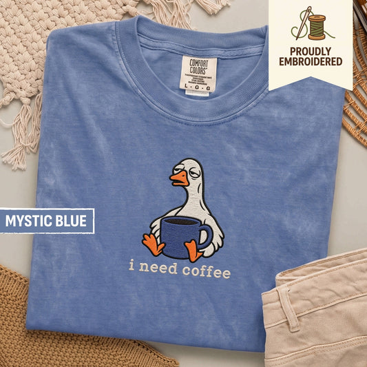 80 - i need coffee t-shirt
