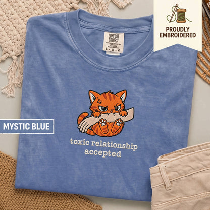 130 - toxic relationship accepted t-shirt
