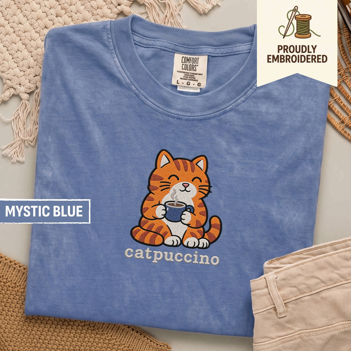 133 - catpuccino t-shirt