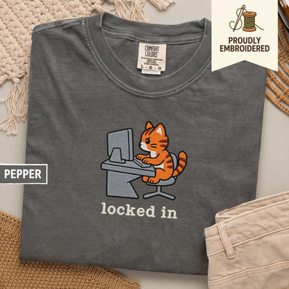 103 - locked in t-shirt
