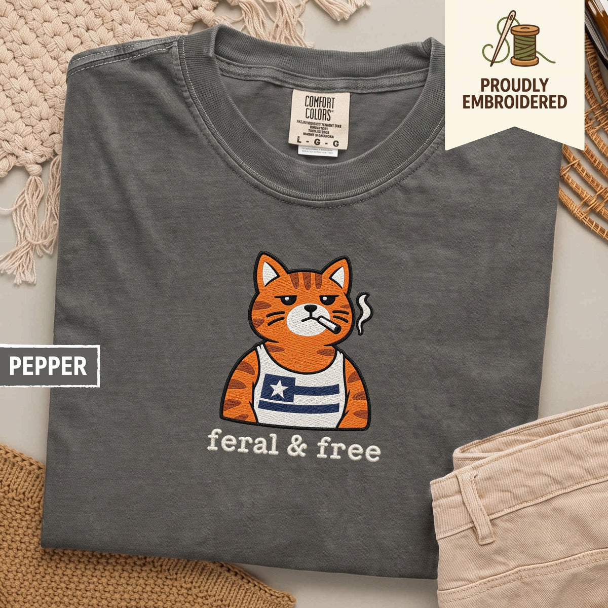 123 - feral & free t-shirt