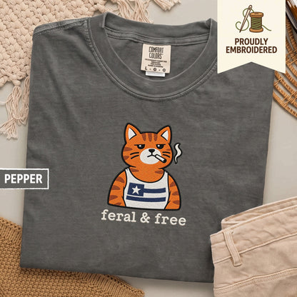 123 - feral & free t-shirt