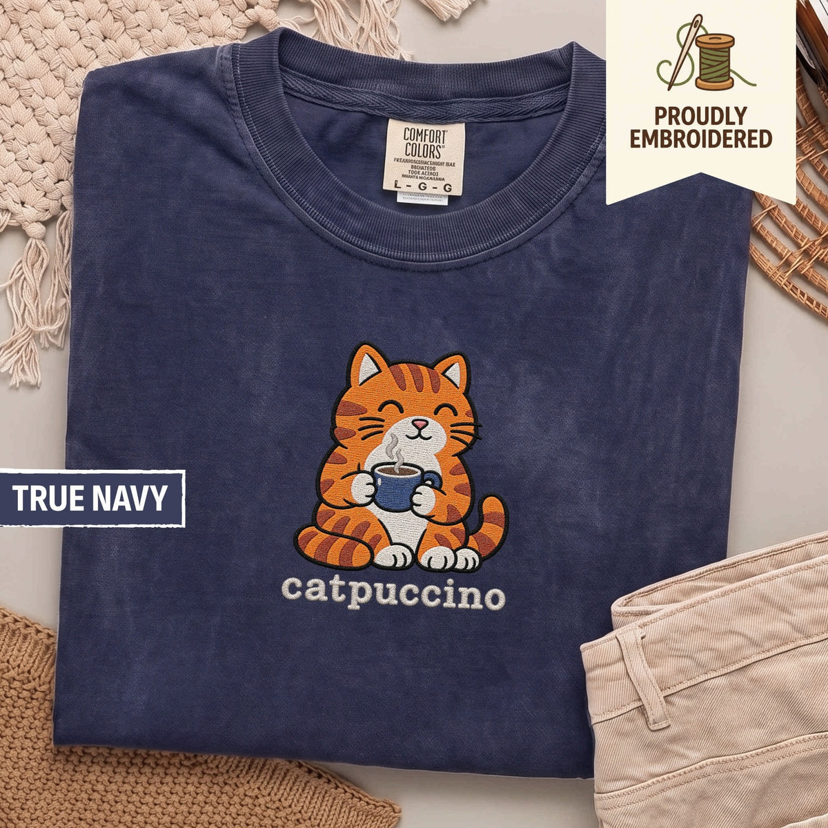 133 - catpuccino t-shirt