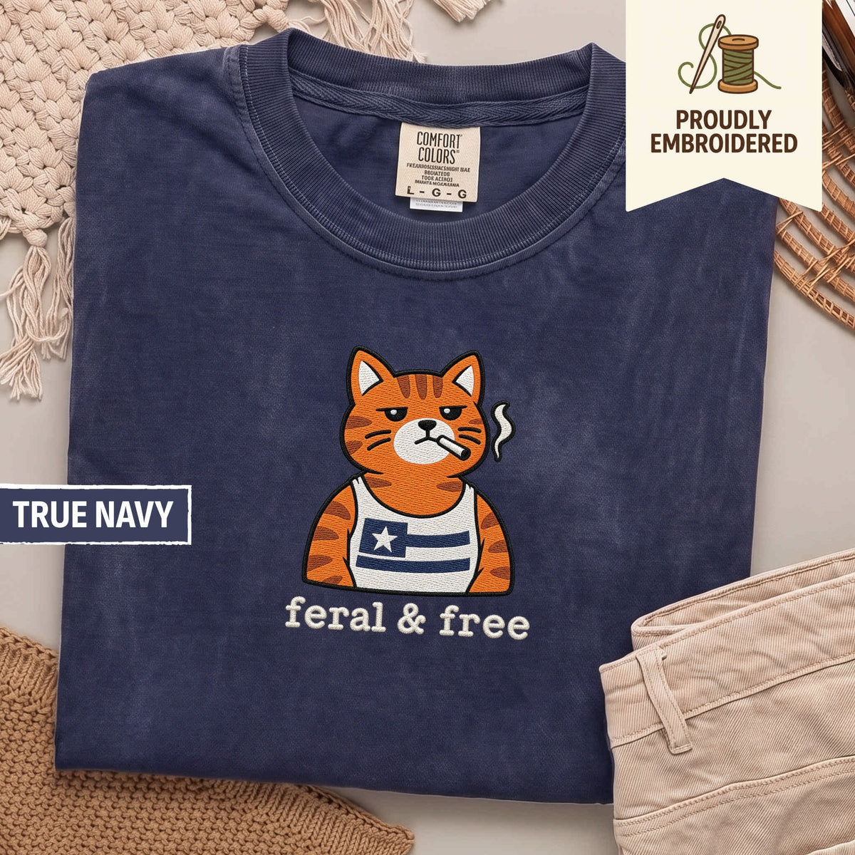 123 - feral & free t-shirt